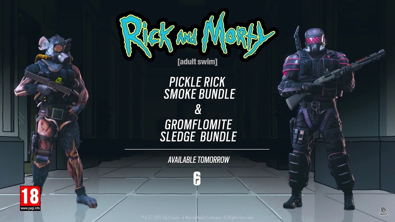 Rick e Morty conquistano Tom Clancy's Rainbow Six Siege thumbnail