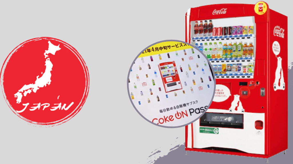 coca cola distributori automatici giappone