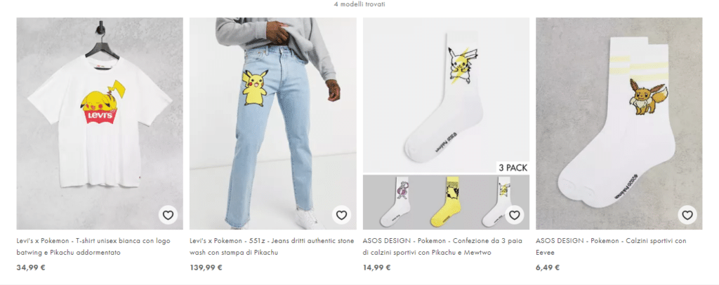 Pokèmon per levi's