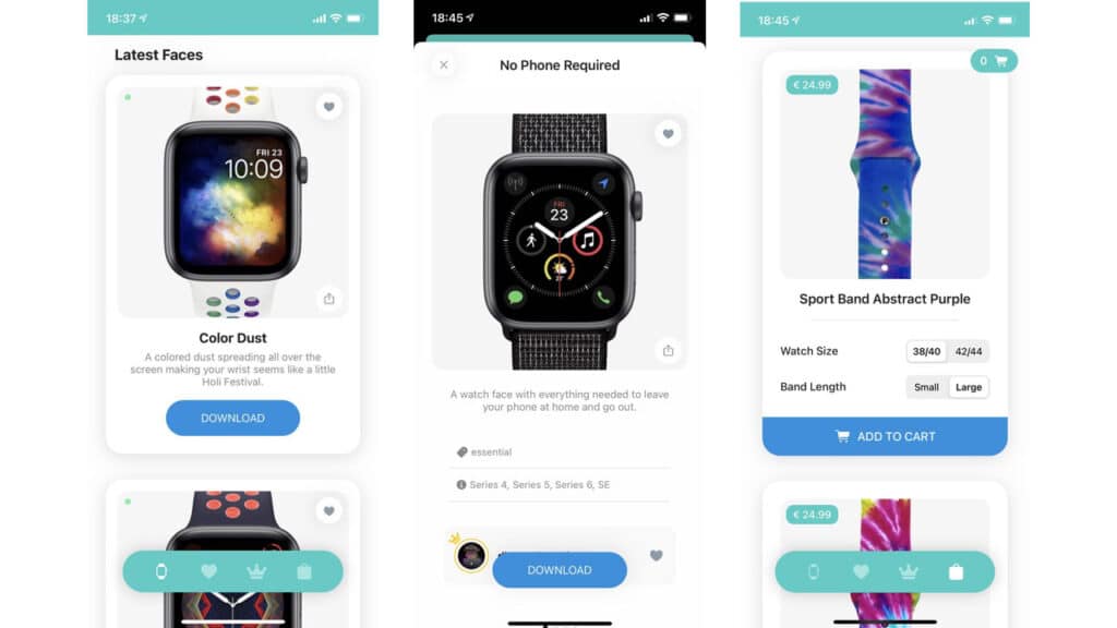 Buddywatch, per cambiare watch face su Apple Watch