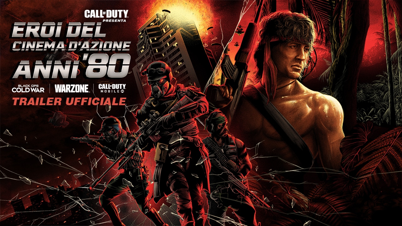Call of Duty Warzone: il trailer degli eroi dei film d'azione anni 80 thumbnail