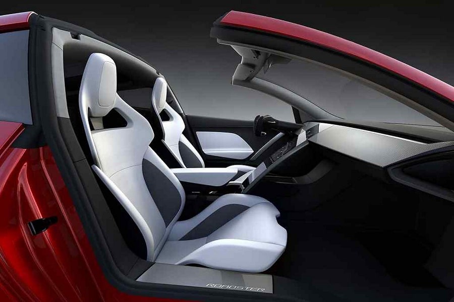Tesla Roadster interni