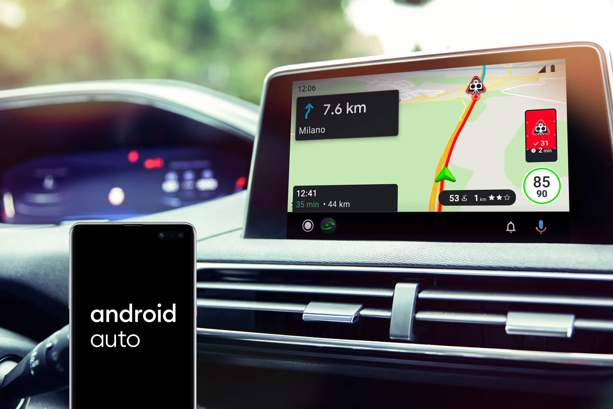 Guida connessa, la tecnologia COYOTE arriva su Android Auto thumbnail
