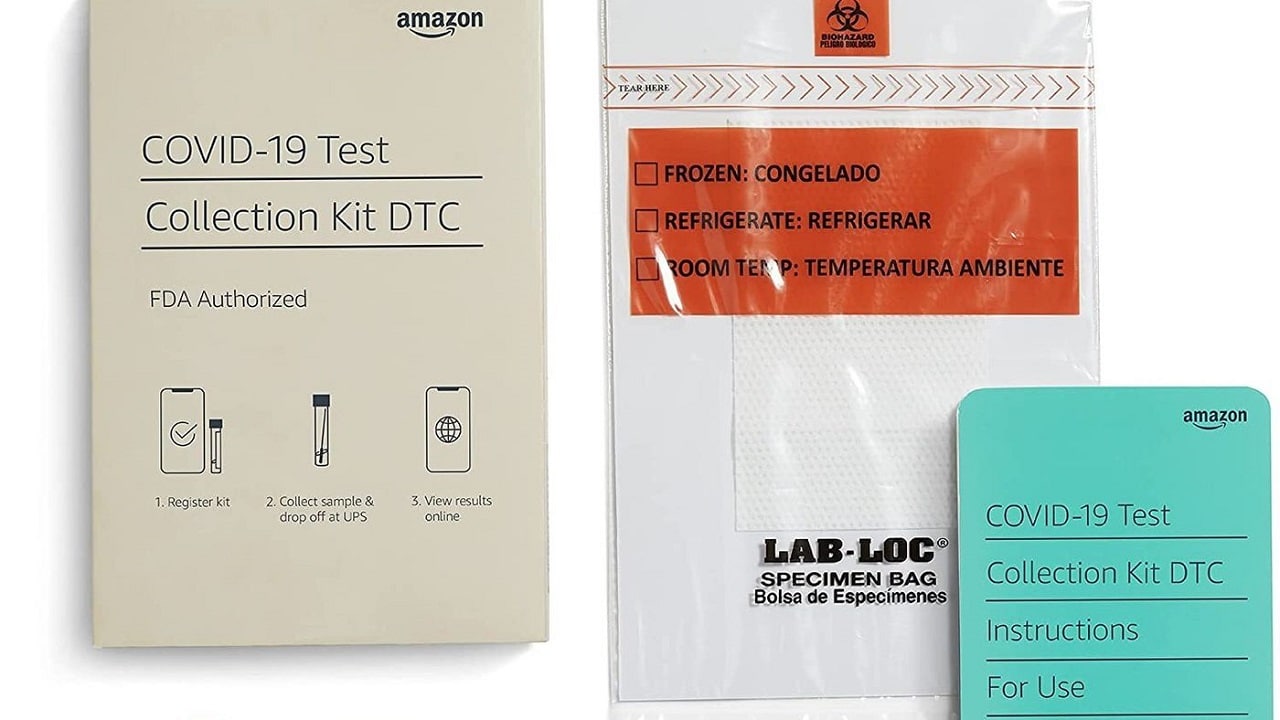 Il test COVID-19 di Amazon è ora disponibile per i consumatori thumbnail