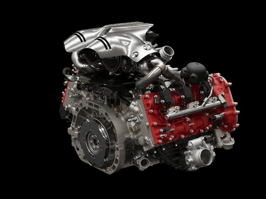 Ferrari 296 GTB motore 120°