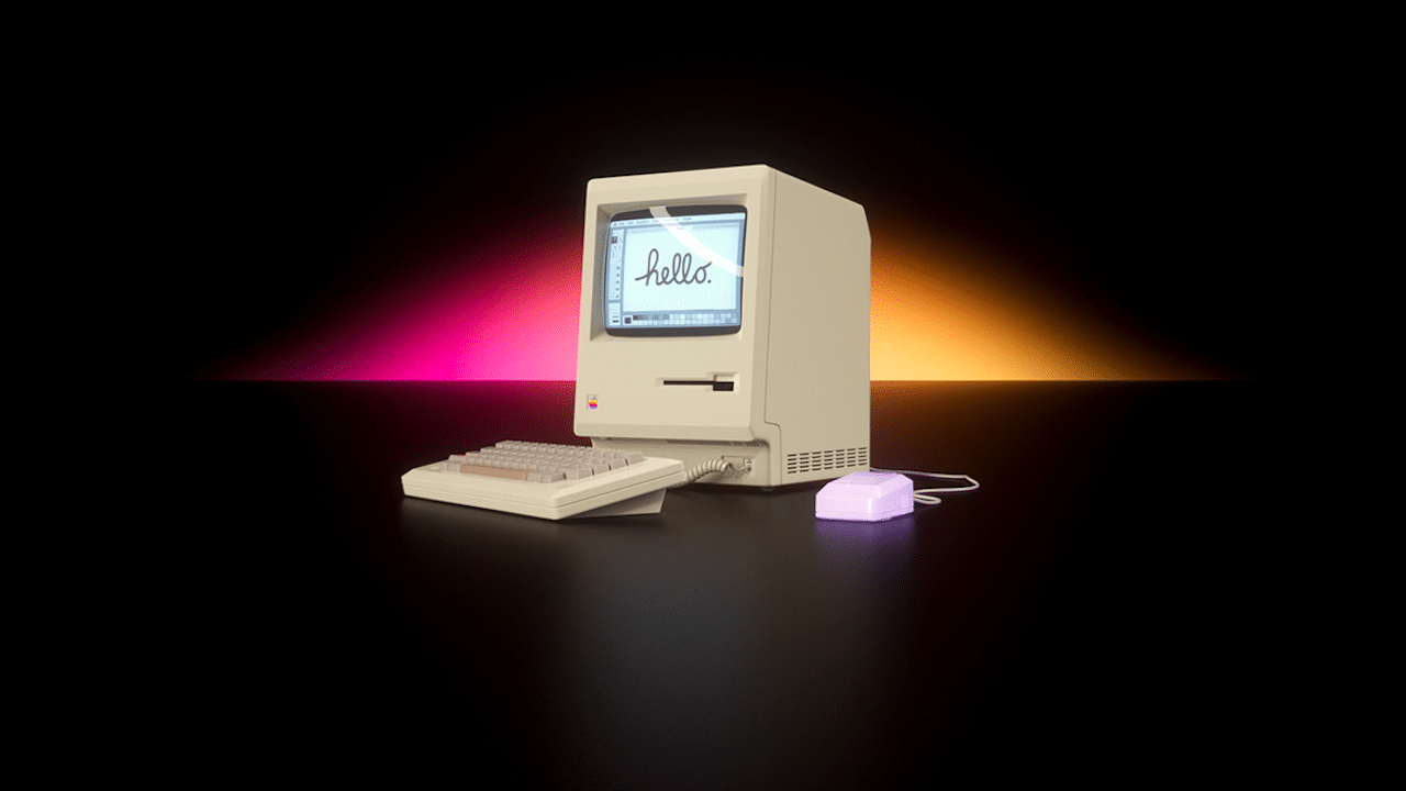 Un designer reinventa il lancio del primo Macintosh thumbnail