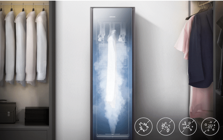 AirDresser Samsung: l'armadio che rinfresca e sanifica i vestiti thumbnail