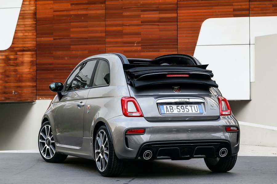 Cabrio economiche abarth 595 posteriore