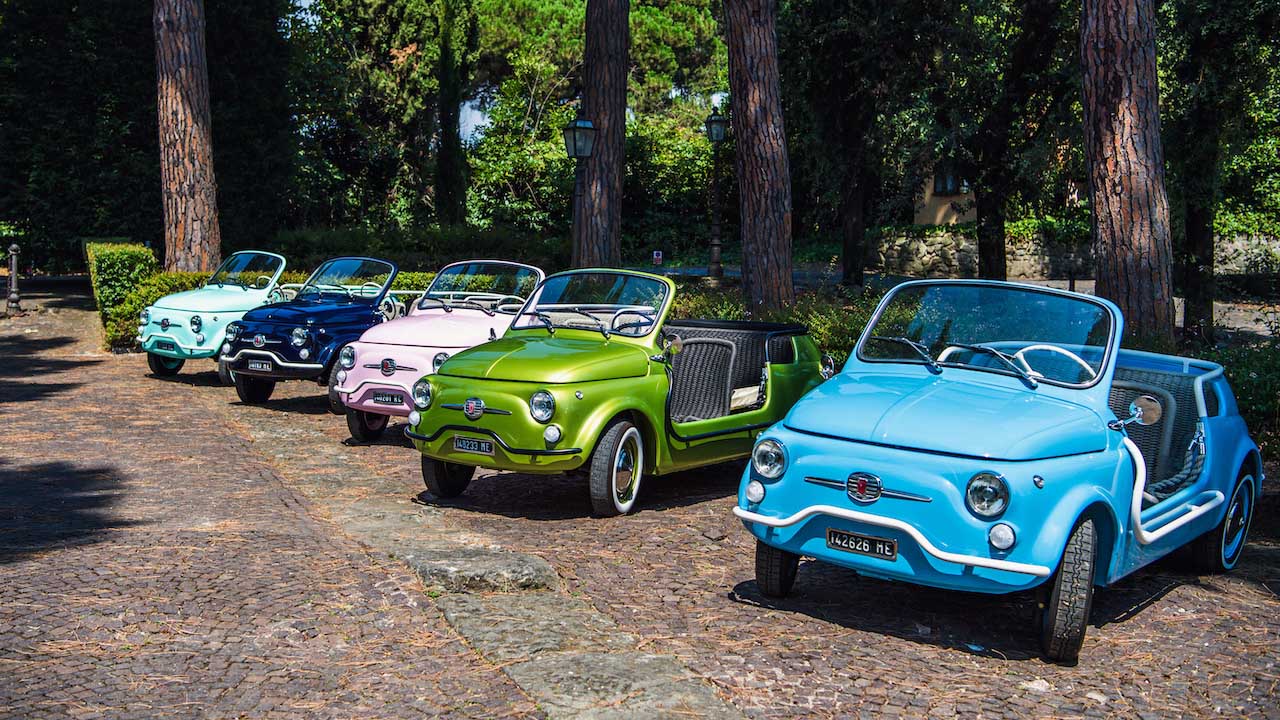 Hertz e Selezione Italia presentano le Fiat 500 Jolly Icon-e "spiaggina" in 5 colori thumbnail