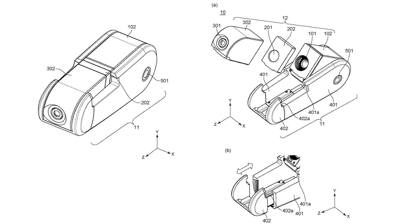 Canon brevetta una fotocamera clip da smartphone con obiettivo magnetico thumbnail
