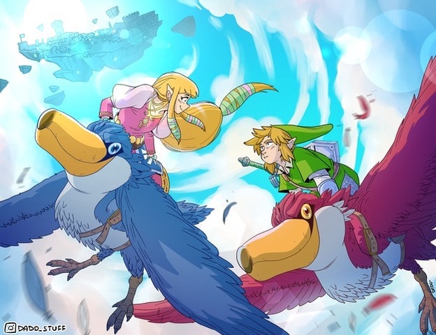 The Legend of Zelda: Skyward Sword HD variant cover Dado