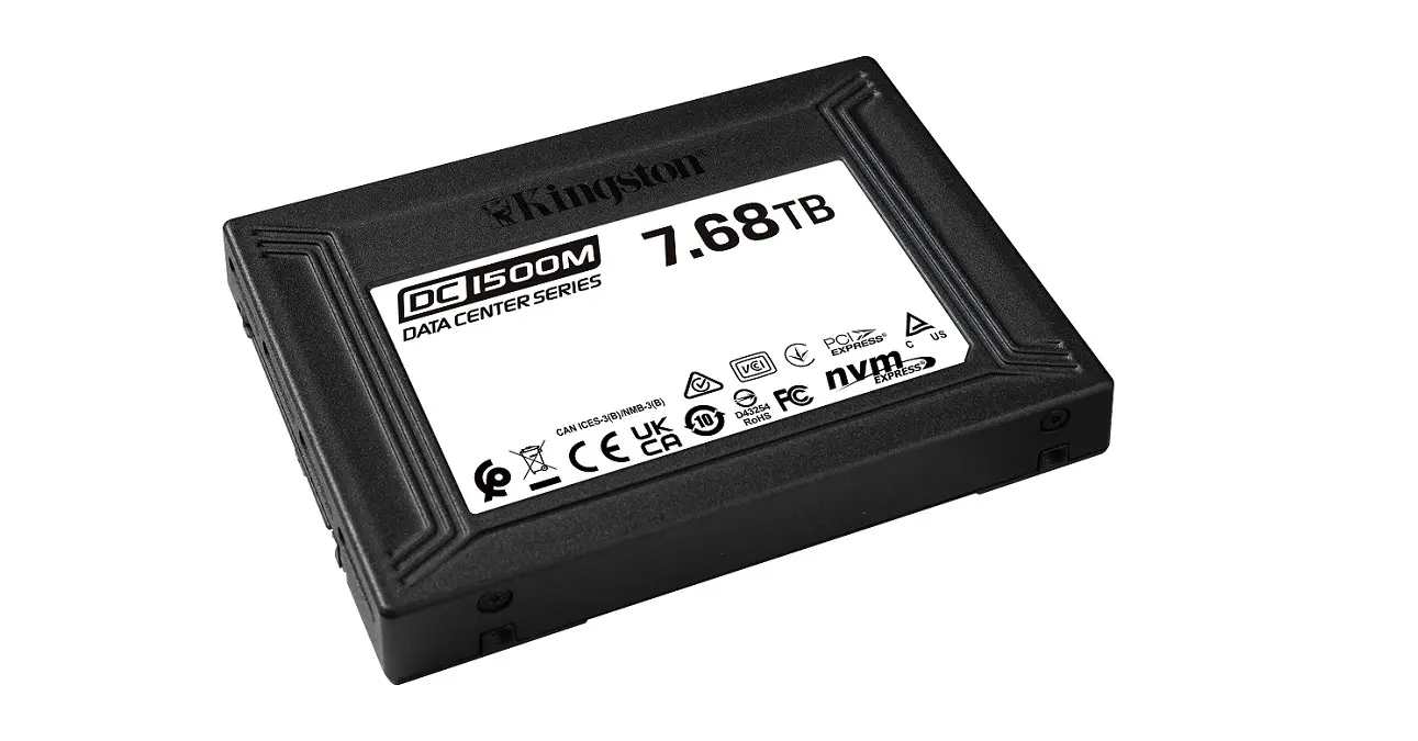 Kingston lancia il nuovo SSD NVMe DC1500M U.2 thumbnail