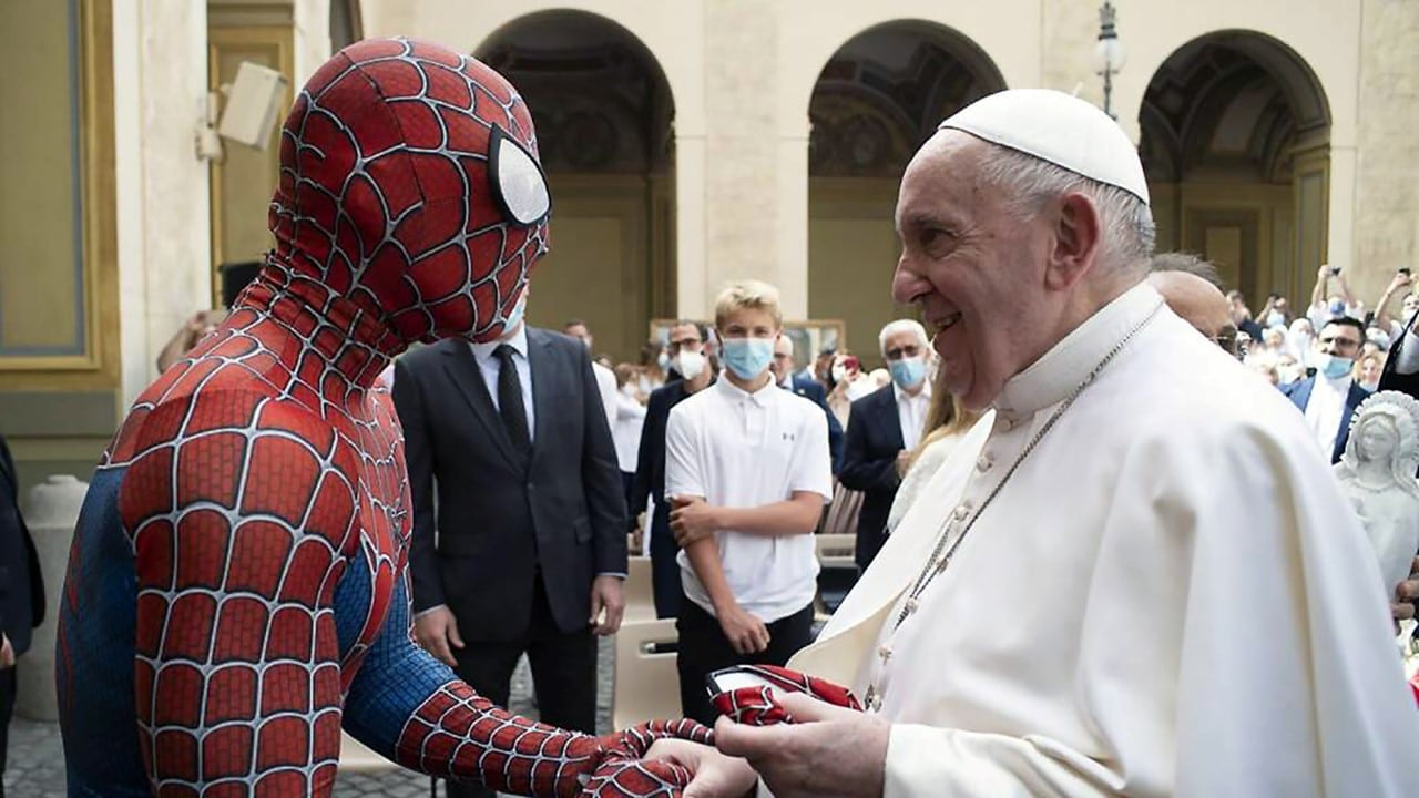 Spider-Man Day: Mattia Villardita ospite d'onore dopo l'incontro con il Papa thumbnail