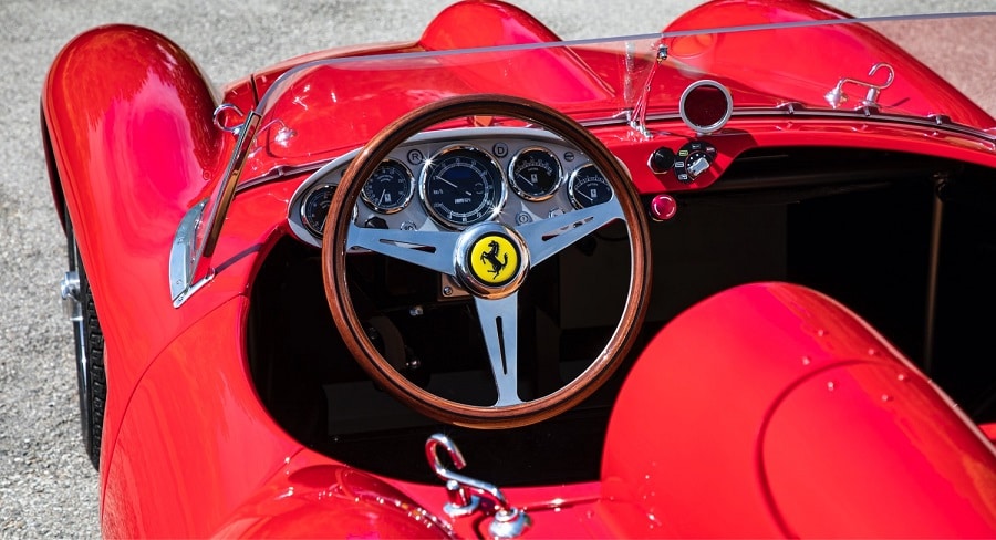 Ferrari testa rossa J interni