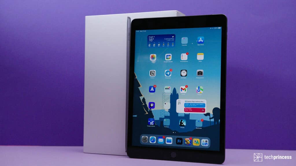 Apple iPad 9 recensione display