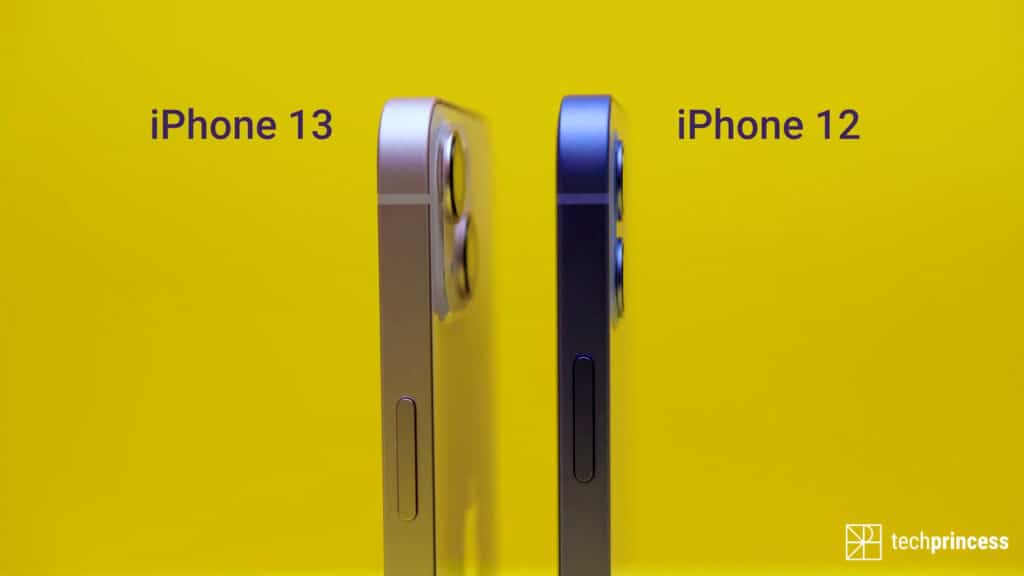 la fotocamera di iphone 13 vs iphone 12