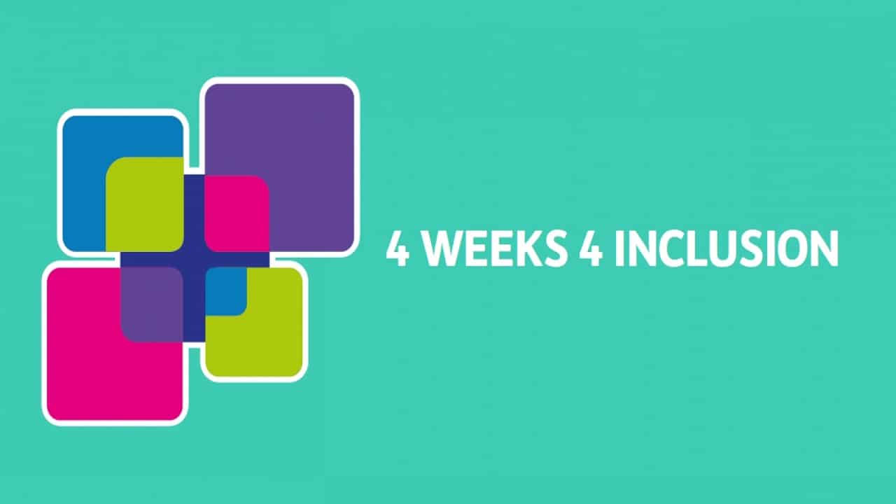 Inclusione e diversità: ecco i temi principali alla 4 Weeks 4 Inclusion thumbnail