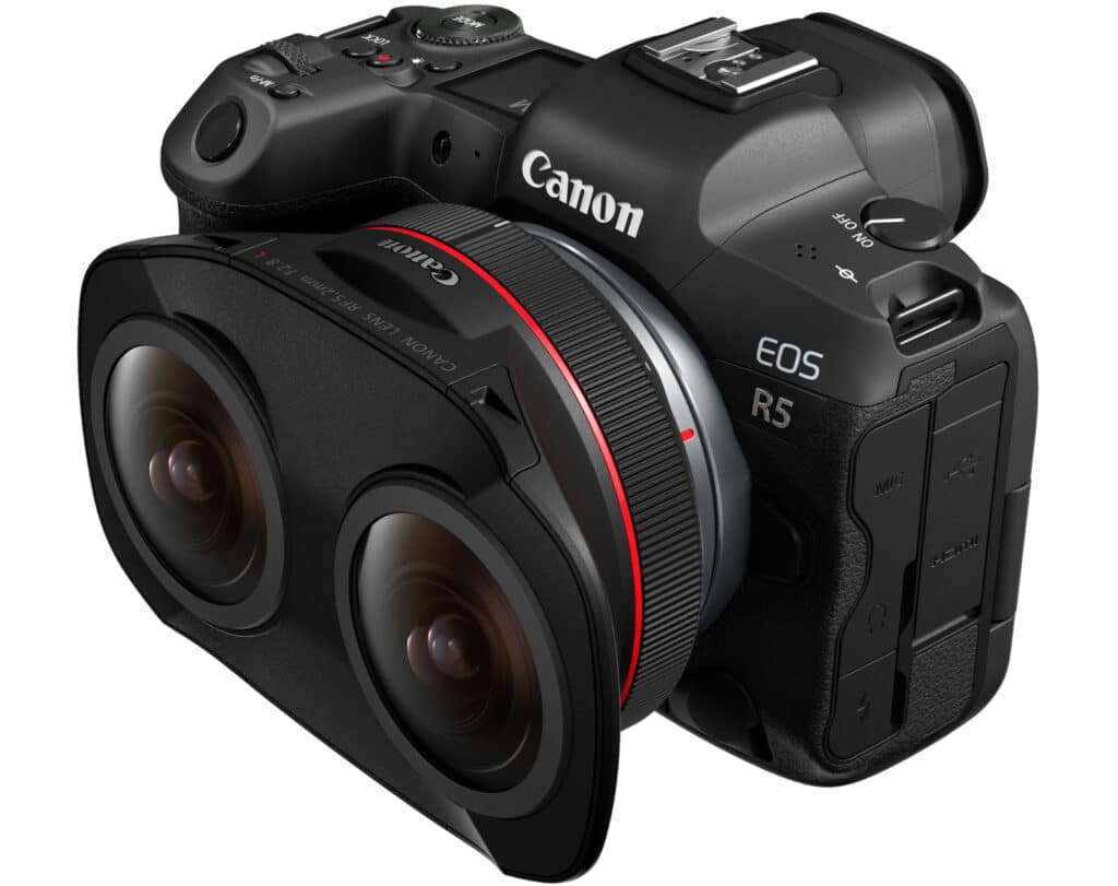 RF 5.2mm f/2.8 L Dual Fisheye Lens For VR Capture