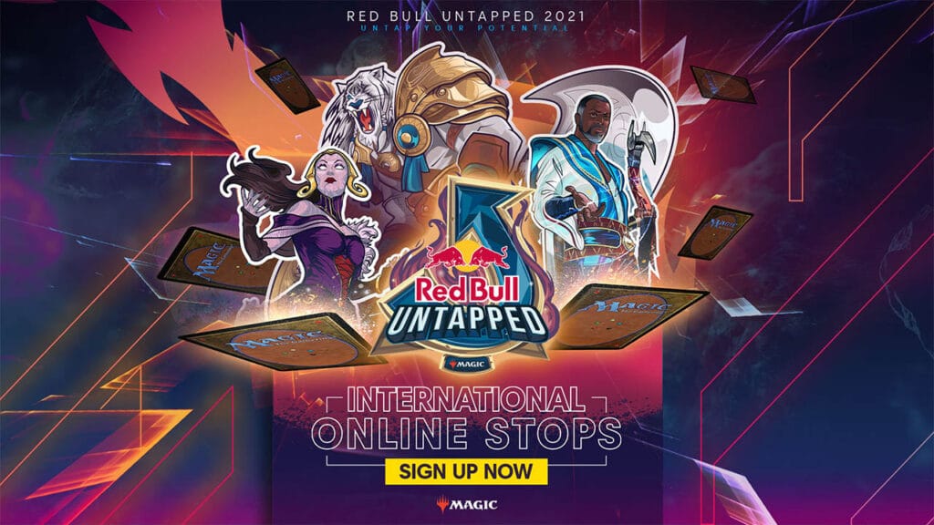 Magic the gathering red bull untapped