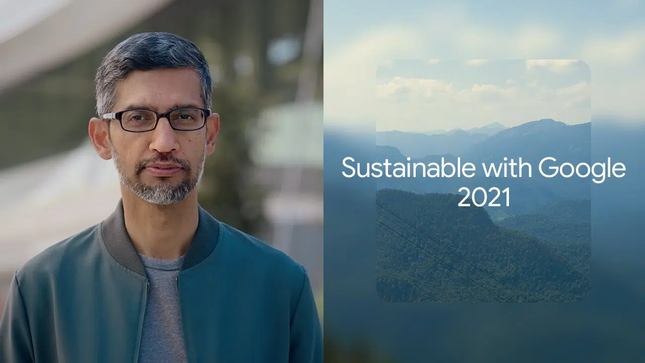 Pichai rinnova l'impegno di Google sulla sostenibilità thumbnail