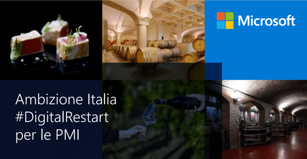 Microsoft Ambizione Italia #DigitalRestart 