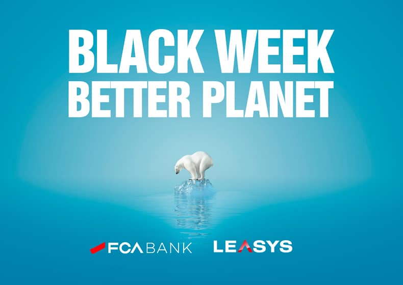 FCA Bank e Leasys: arriva la campagna "Black Week for a Better Planet" thumbnail