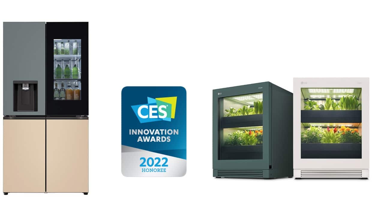 LG ottiene numerosi riconoscimenti ai CES Innovation Awards 2022 thumbnail