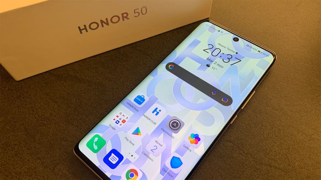 Honor 50_recensione display