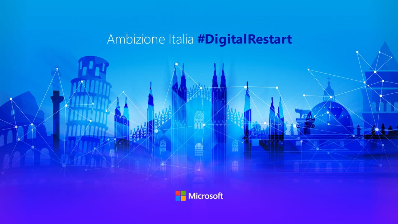 Microsoft: i risultati di Ambizione Italia #DigitalRestart un anno dopo thumbnail