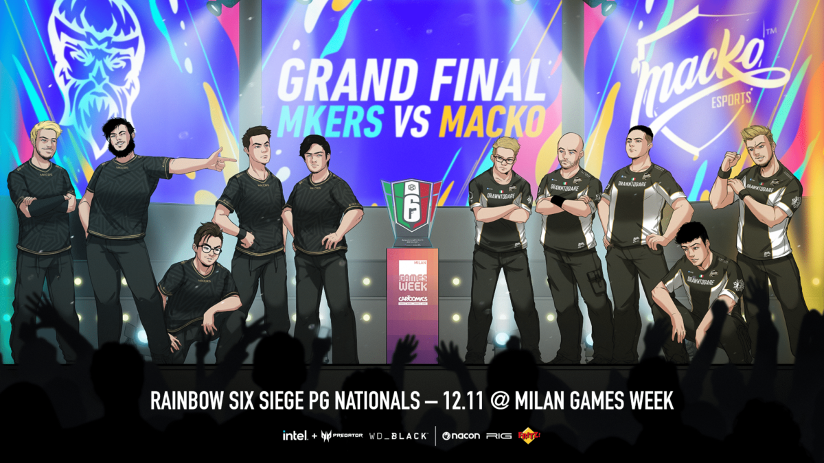 Milan Games Week & Cartoomics 2021: le finali del PG Nationals di Rainbow Six Siege tornano in presenza thumbnail