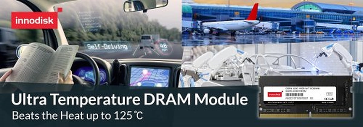 Innodisk: ecco modulo DRAM DDR4 Ultra Temperature thumbnail