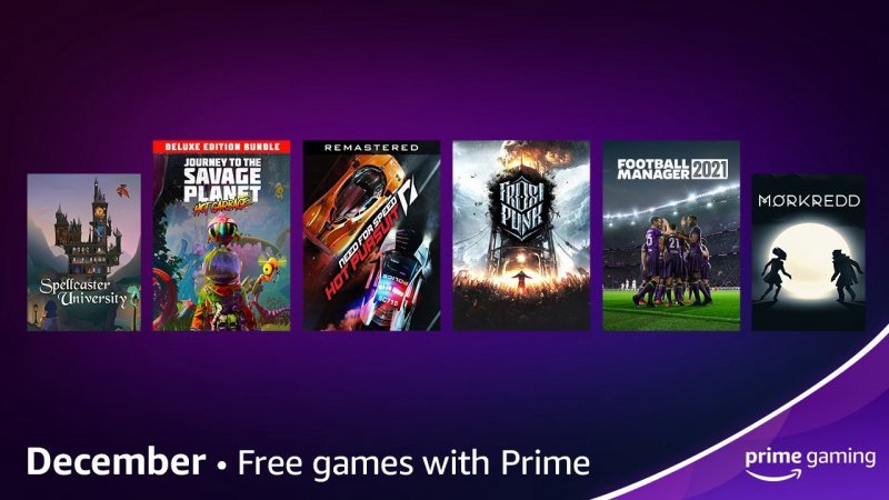 Amazon Prime Gaming dicembre