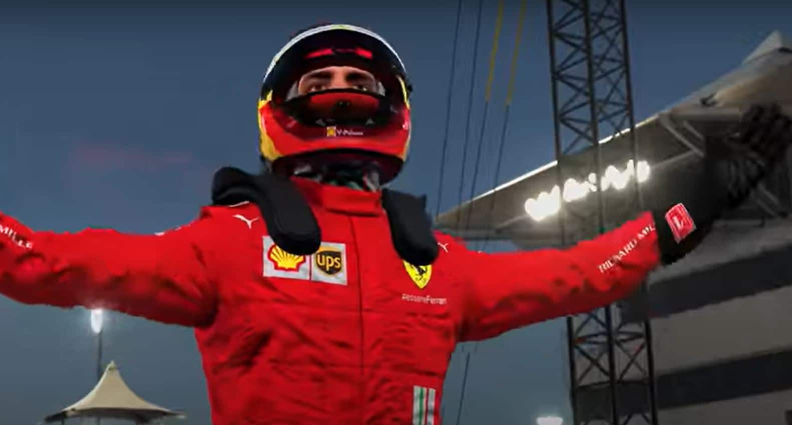 F1 2021: Carlos Sainz fa parte della campagna ufficiale del videogioco thumbnail