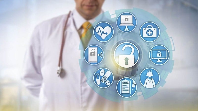 Healthcare-cyber-security sicurezza informatica sanità-min