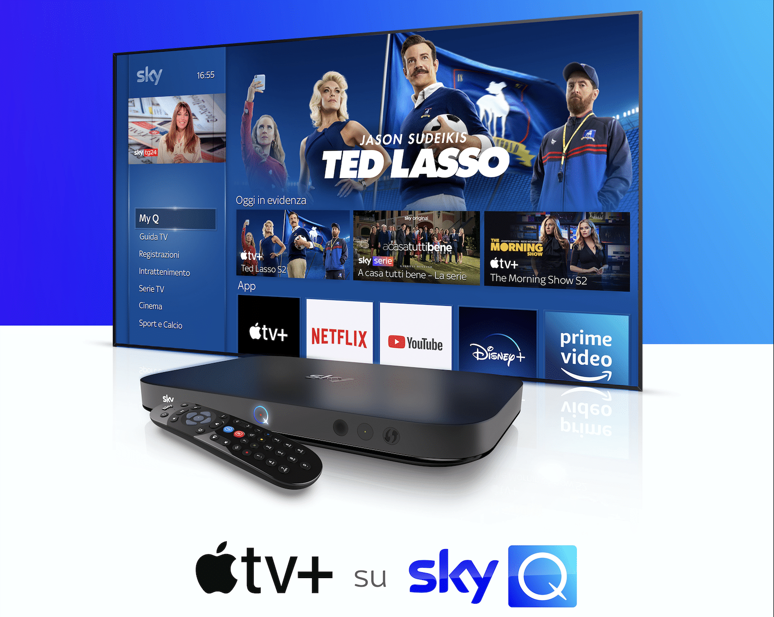 Da oggi Apple TV+ sarà disponibile su Sky Q thumbnail