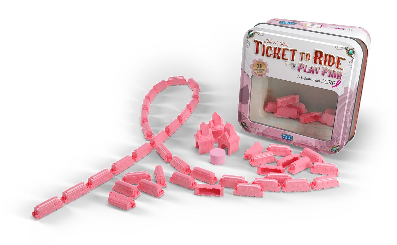 Ticket to Ride Play Pink: raccolti 184.000 dollari per la ricerca thumbnail