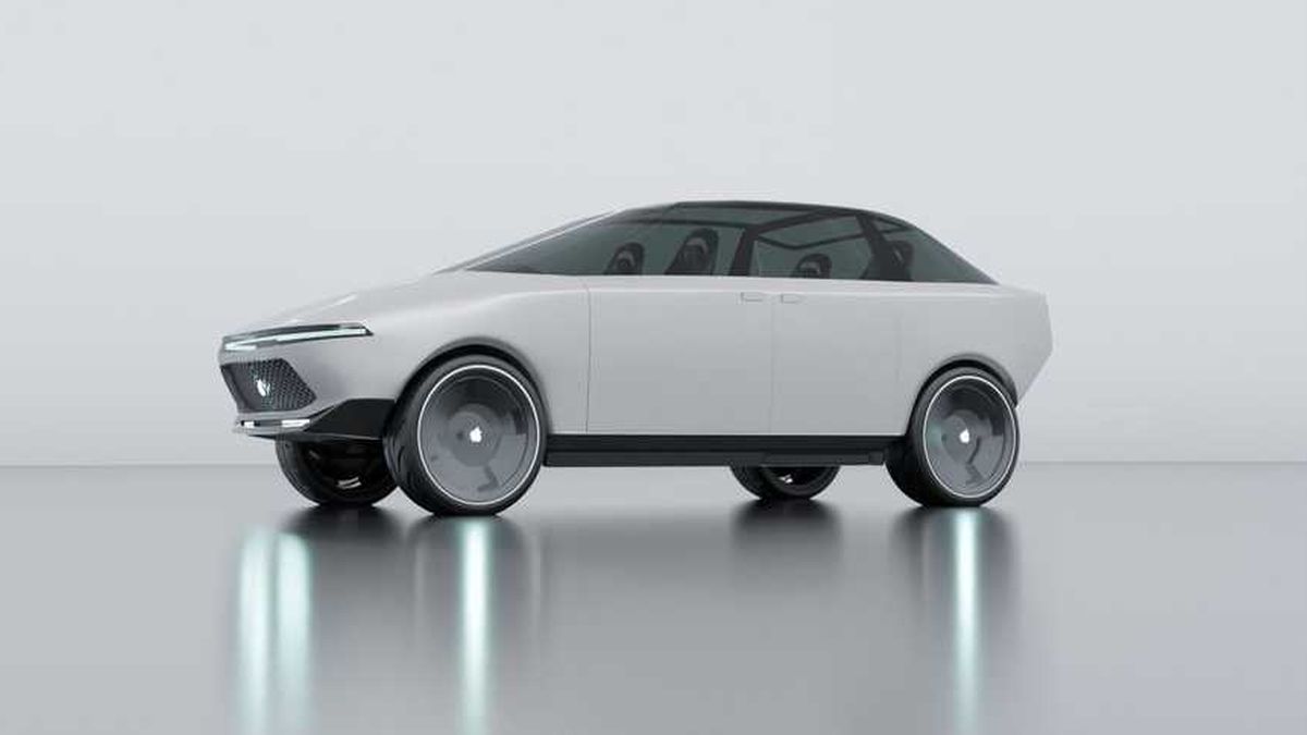 Il design (non ufficiale) dell'Apple Car mostrato in un nuovo rendering 3D thumbnail