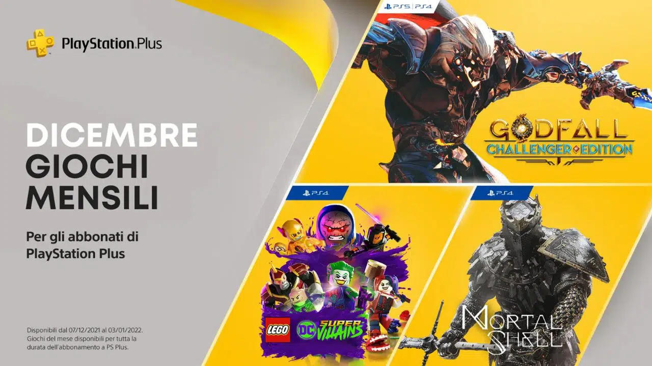 PlayStation Plus: rivelati i giochi di dicembre 2021 thumbnail