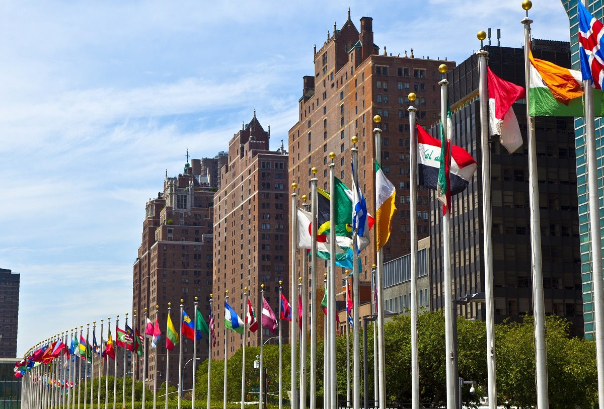 La sede ONU di New York è in lockdown a causa di un uomo armato nella zona thumbnail