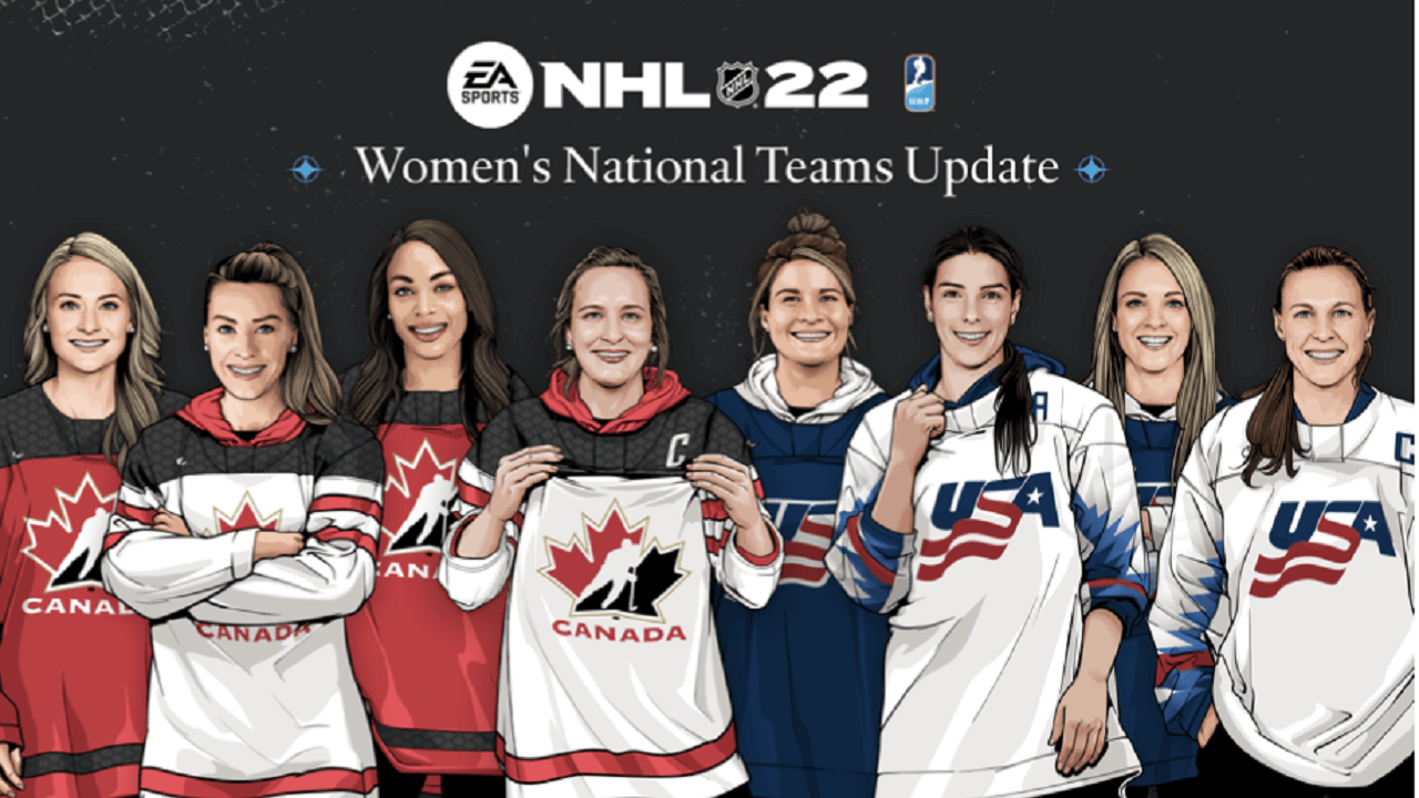 Le prime squadre femminili giocabili arrivano su NHL 22 thumbnail