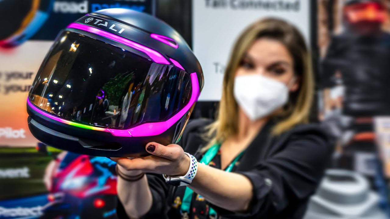 Il casco smart Tali al CES 2022: sicurezza, innovazione e stile thumbnail