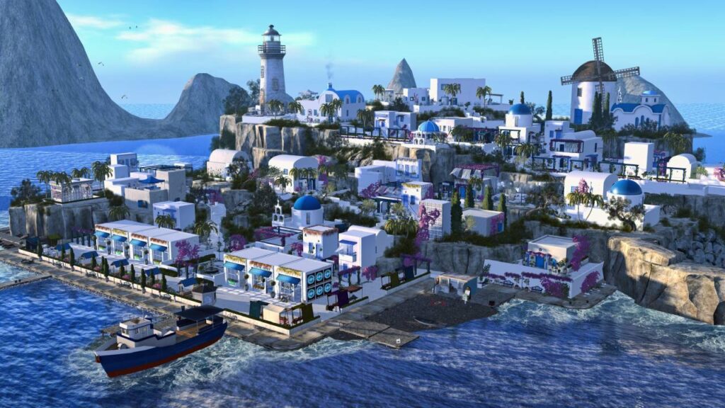 Little Santorini: una meta turistica di Second Life