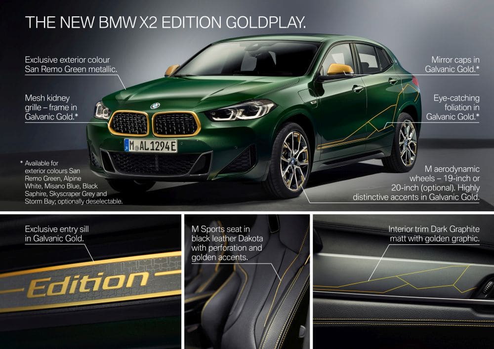BMW X2 Edition GoldPlay 