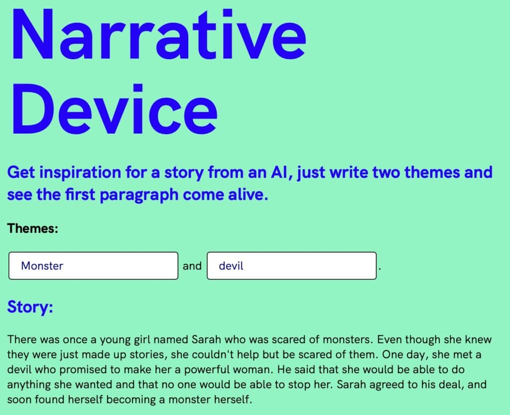 Narrative Device