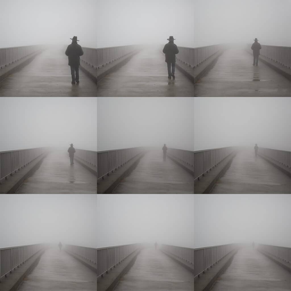 percorso narrativo nella nebbia