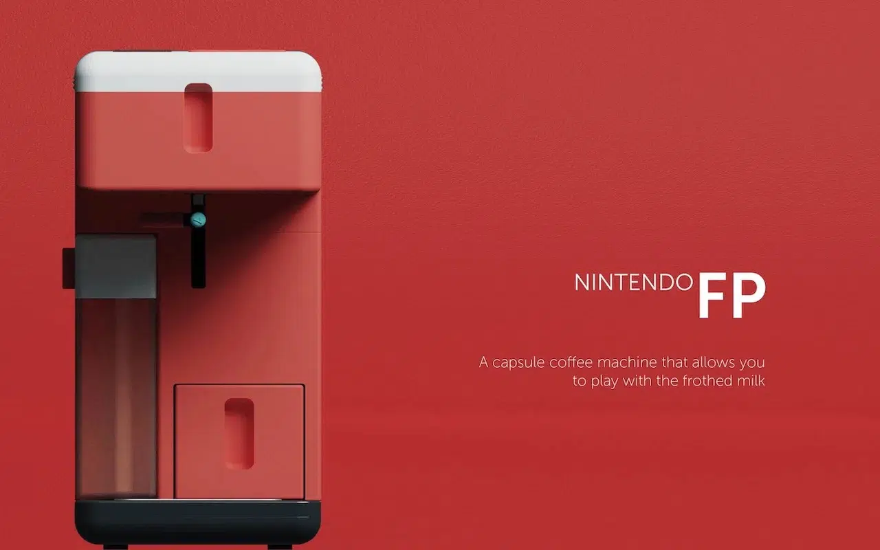 Le console Nintendo diventano una macchina del caffè: ecco il concept thumbnail