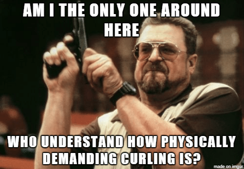 meme curling lebowski