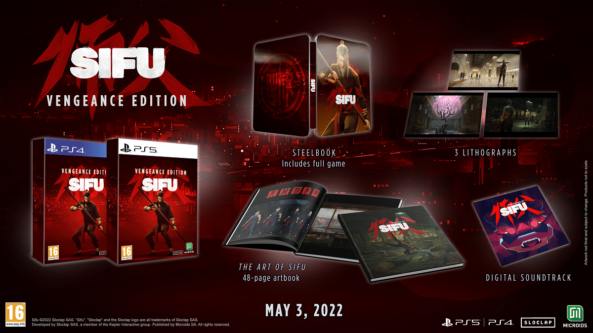 Sifu arriverà anche in edizione fisica su PS4 e PS5 thumbnail