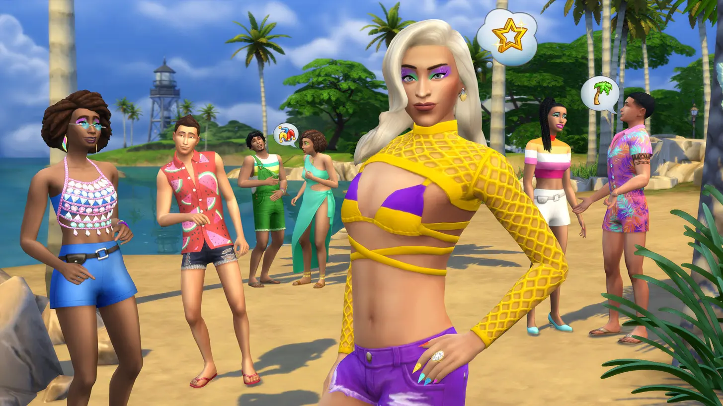 The Sims 4: arriva il Kit Colori di Carnevale per look dai mille colori thumbnail