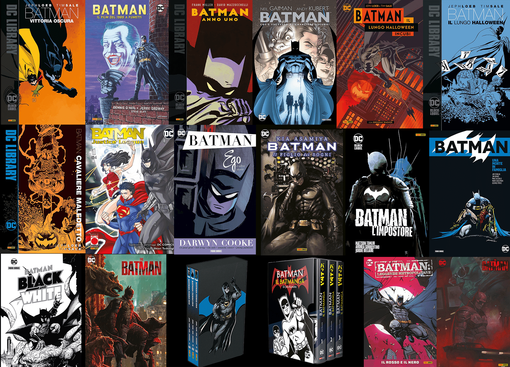 Arrivano tra poche settimane i nuovi comics e manga di Batman thumbnail
